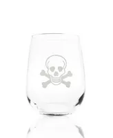 Rolf Glass Skull Cross Bones Collection