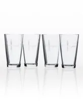 Rolf Glass Fly Fishing Set Of 4 Glasses Collection