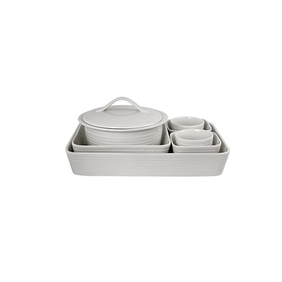 Royal Doulton Exclusively for Gordon Ramsay Maze White 7-Piece Bakeware Set