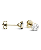 Moissanite Martini Stud Earrings (1 ct. t.w. Diamond Equivalent) 14k white or yellow gold