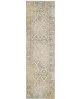 Safavieh Evoke EVK264 Ivory and Grey 2'2" x 7' Runner Area Rug