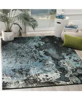 Safavieh Glacier GLA124 Blue and Multi 5'3" x 7'6" Area Rug