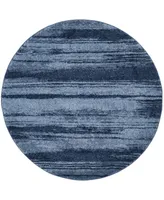 Safavieh Retro RET2693 Light Blue and Blue 6' x 6' Round Area Rug