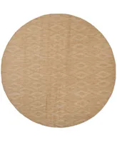 Safavieh Courtyard CY8522 Natural 6'7" x 6'7" Round Outdoor Area Rug