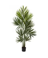 Nearly Natural 7' Kentia Palm Silk Tree