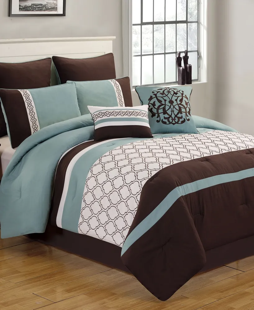 Tolbert 8 Pc Queen Comforter Set