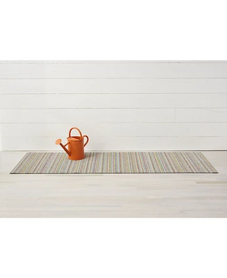 Chilewich Skinny Stripe Shag Rug - 24" x 72"