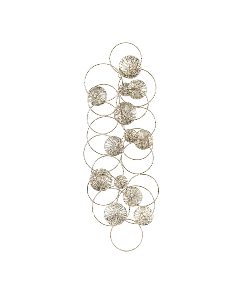 Rosemary Lane Contemporary Ornamental Metal Wall Decor