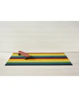 Chilewich Bold Stripe Shag Big Mat 36x60 Collection