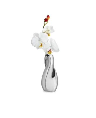 Nambe Twist Bud Vase