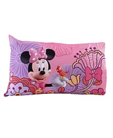 Disney Minnie Mouse Fluttery Friends 4 Piece Toddler Bed Set