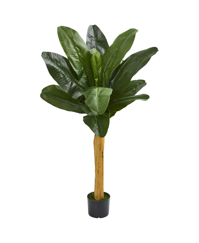 Nearly Natural 52" Banana Artificial Tree