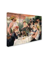 Pierre Renoir 'The Luncheon of the Boating Party' Canvas Art - 32" x 24" x 2"