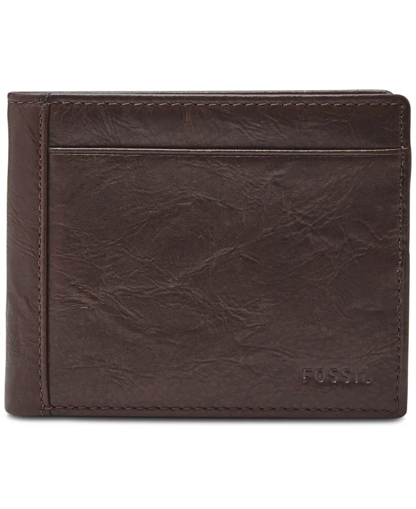 Fossil Men's Leather Neel Bifold Wallet