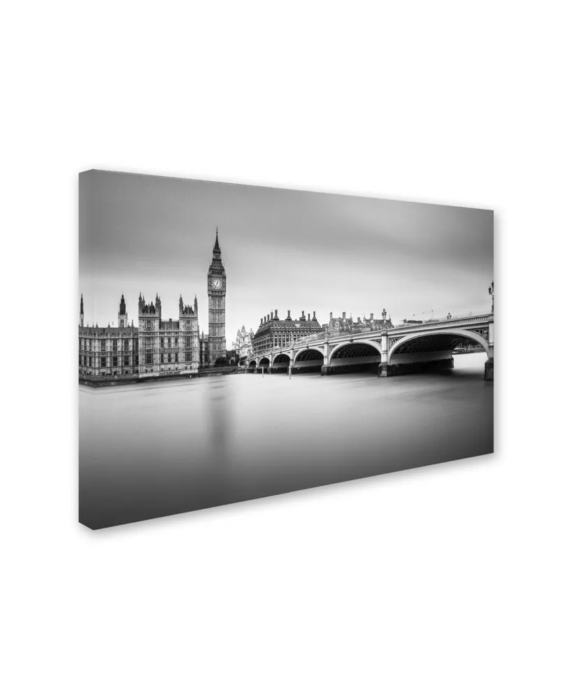 Milan Jurek 'London' Canvas Art - 19" x 12" x 2"