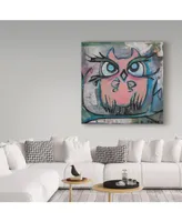 Zwart 'Owl' Canvas Art - 18" x 18" x 2"