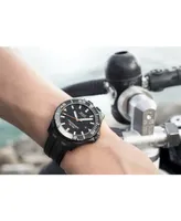 Mido Men's Swiss Automatic Chronometer Ocean Star Diver 600 Black Rubber Strap Watch 43.5mm