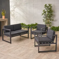 Navan Outdoor 3pc Seating Set