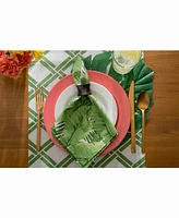 Banana Leaf Print Napkin Set of 6