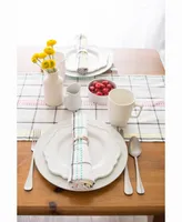 Color Pop Plaid Table Runner 14" X 108"