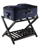 Winsome Reese Luggage Rack with Shelf