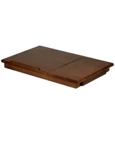 Winsome Alden Lap Desk, Flip Top with Drawer, Foldable Legs