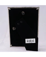 Lawrence Frames 710157 Silver Metal Bamboo Picture Frame - 5" x 7"
