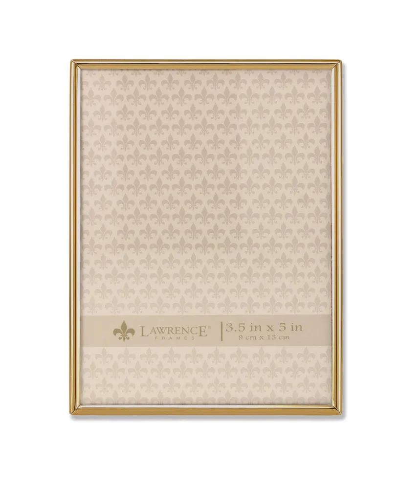 Lawrence Frames Simply Gold Metal Picture Frame