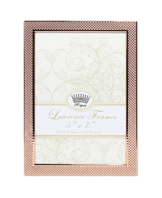 Lawrence Frames Fawn Pin Dot Pattern Copper Picture Frame - 5" x 7"