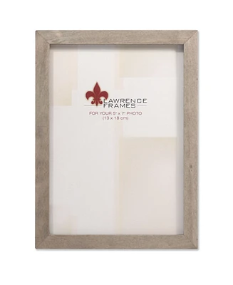 Lawrence Frames Gray Wood Picture Frame - Gallery Collection - 5" x 7"
