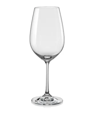 Red Vanilla Viola All Purpose Wine Glass 15.25 Oz, Set of 12