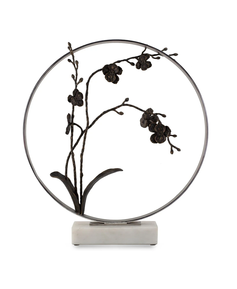 Michael Aram Black Orchid Moon Gate Sculpture