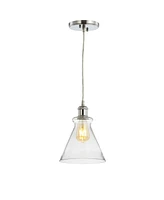 Jonathan Y Goldwater 7.5" Adjustable Drop Led Pendant