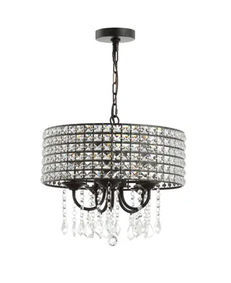 Jonathan Y Reese 17" Adjustable Led Drop Pendant