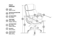 Serta Big and Tall Executive Office Chair