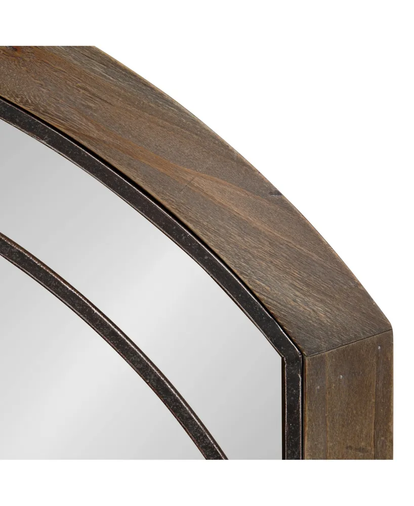 Kate and Laurel Haldron Wood Arch Mirror