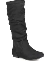 Journee Collection Women's Rebecca Slouch Mid Shaft Boots