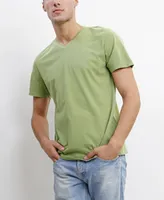 Coin 1804 TMV002CJ Mens Cotton Jersey Short-Sleeve V-Neck T-Shirt