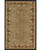 Bayshore Home Maasai Mss9 Light Brown 5' x 8' Area Rug