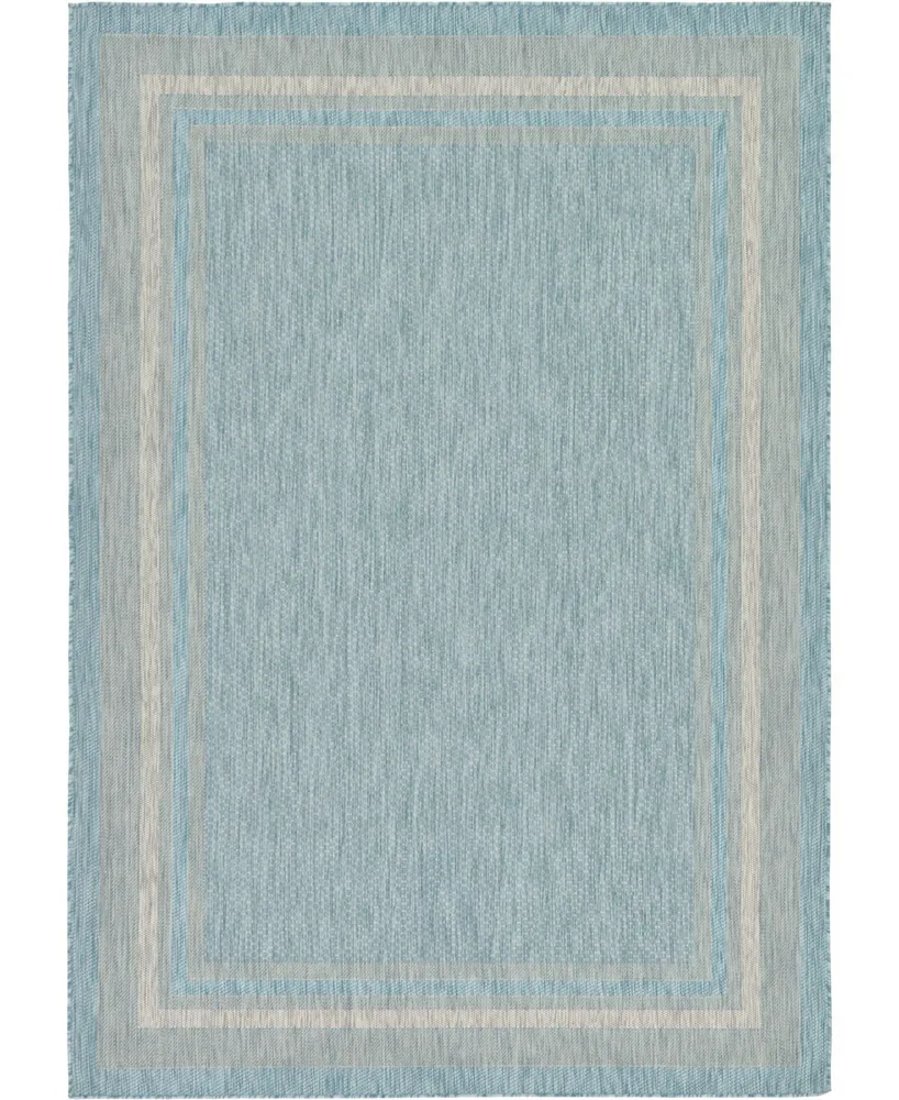 Bayshore Home Outdoor Pashio Pas5 7' x 10' Area Rug