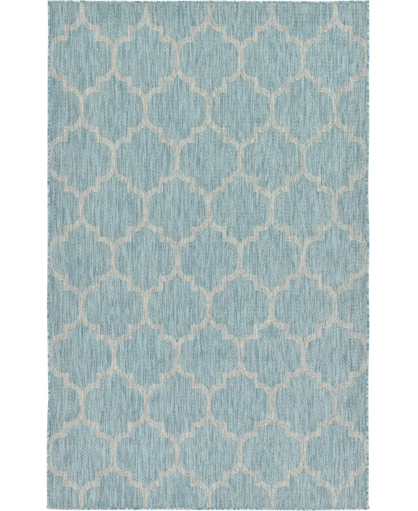 Bayshore Home Outdoor Pashio Pas5 5' x 8' Area Rug