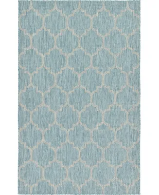 Bayshore Home Outdoor Pashio Pas5 5' x 8' Area Rug