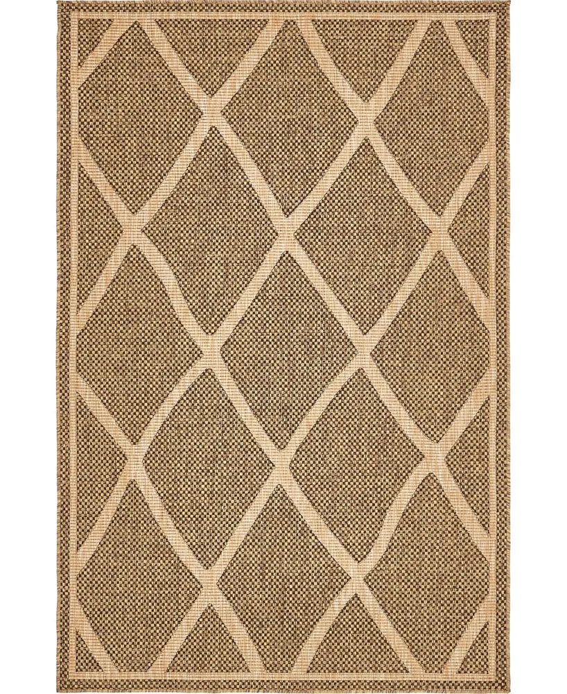 Closeout! Bayshore Home Outdoor Pashio Pas7 5' x 8' Area Rug