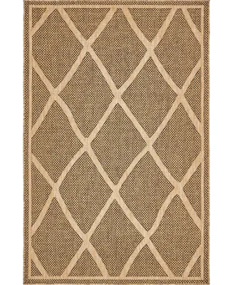 Closeout! Bayshore Home Outdoor Pashio Pas7 5' x 8' Area Rug