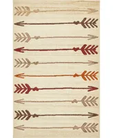 Bayshore Home Jasia Jas09 Beige 5' x 8' Area Rug