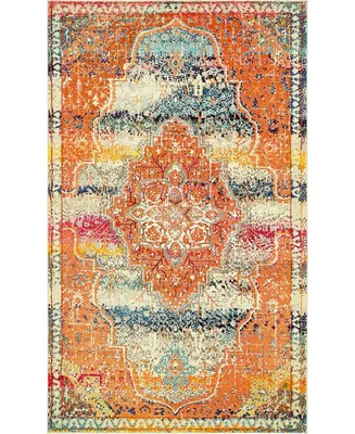 Closeout! Bayshore Home Brio Bri5 Multi 5' x 8' Area Rug