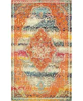 Closeout! Bayshore Home Brio Bri5 Multi 5' x 8' Area Rug