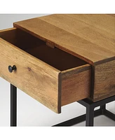 Butler Specialty Brixton Iron and Wood End Table