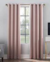 Sun Zero Oslo Grommet Theater Grade Extreme Blackout Curtain Panel, 95" L x 52" W