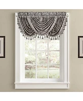 J Queen New York Sicily Waterfall Window Valance, 33" x 49"